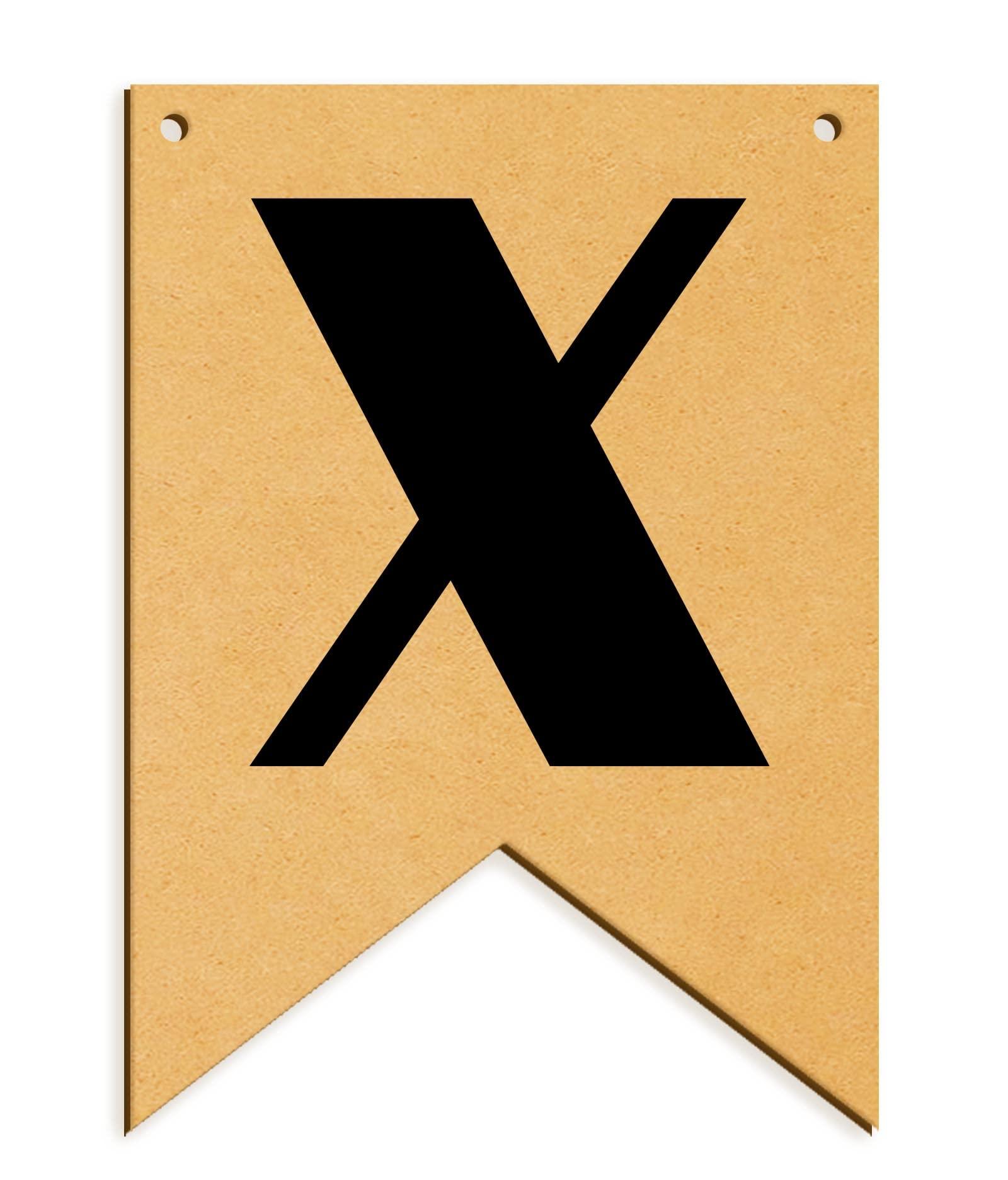 Haoser Wooden Alphabet Hanging tag for DIY Craft Projects, Birthaday Tag, Anniversary Tag - Haoser