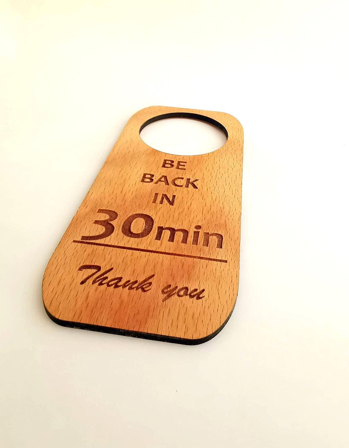 Haoser Do Not Disturb Hanger Sign Ideal for Office Home, Clinic, Class and Meeting Session - Haoser