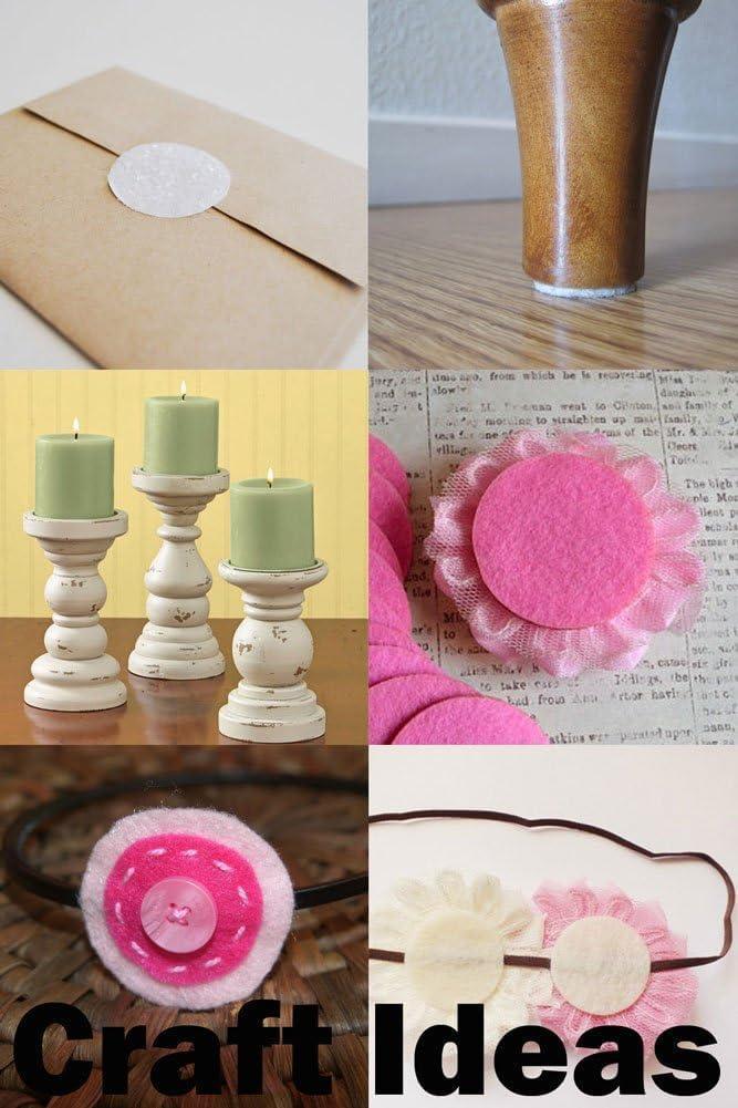 Haose Mixed Color Assortment Felt Circle Craf (1 inch - 50 pac - Haoser