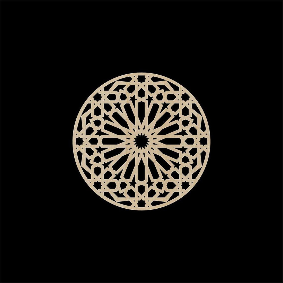Haoser Pack of 1 Carved Panel for Your Home Décor, Birch Ply Wooden Panel -Panel-3 - Haoser