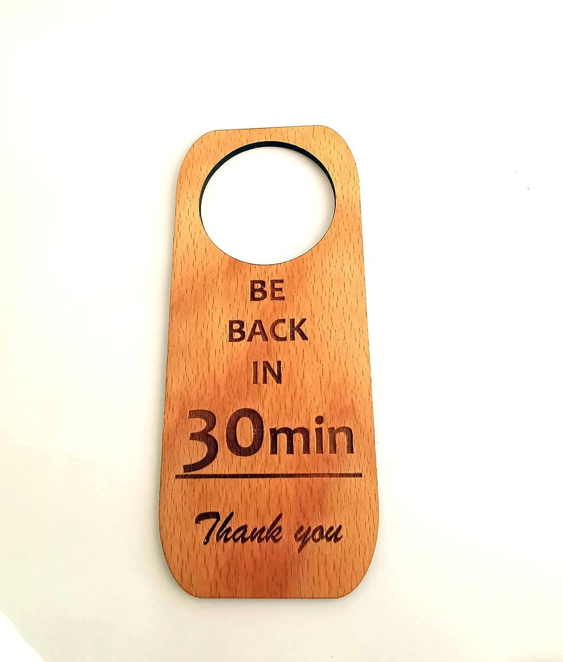 Haoser Do Not Disturb Hanger Sign Ideal for Office Home, Clinic, Class and Meeting Session - Haoser