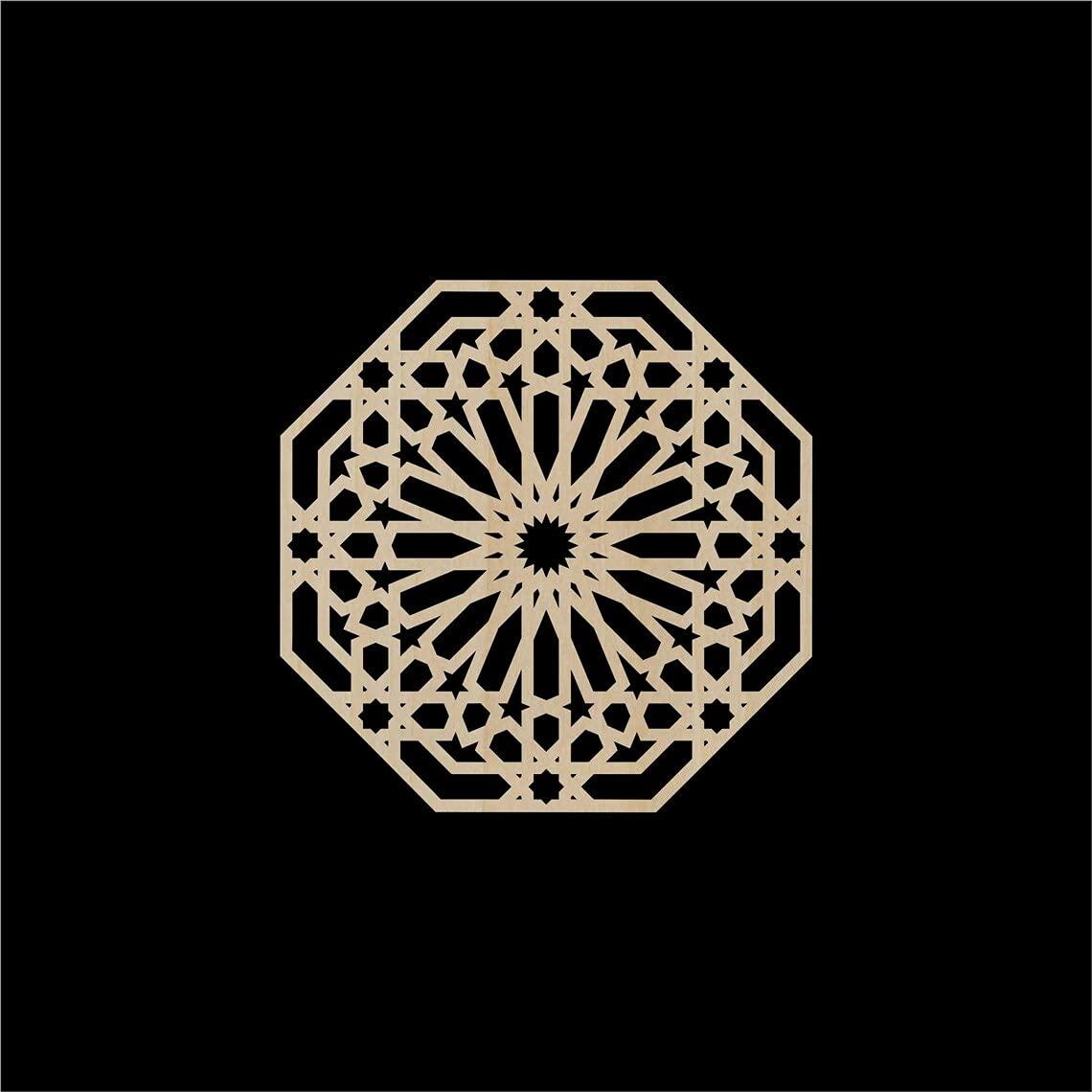 Haoser Birch Carved Panel for Home Décor, Round Design Wall Decorative Panel - Haoser