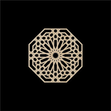 Haoser Birch Carved Panel for Home Décor, Round Design Wall Decorative Panel - Haoser