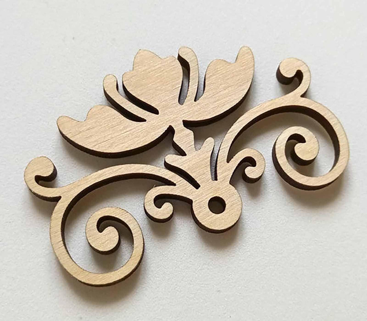 Haoser Wooden Ornaments Cutouts for Home Decor, Laser Cut Wood Cutouts for DIY Craft Project (Ornament-6) - Haoser