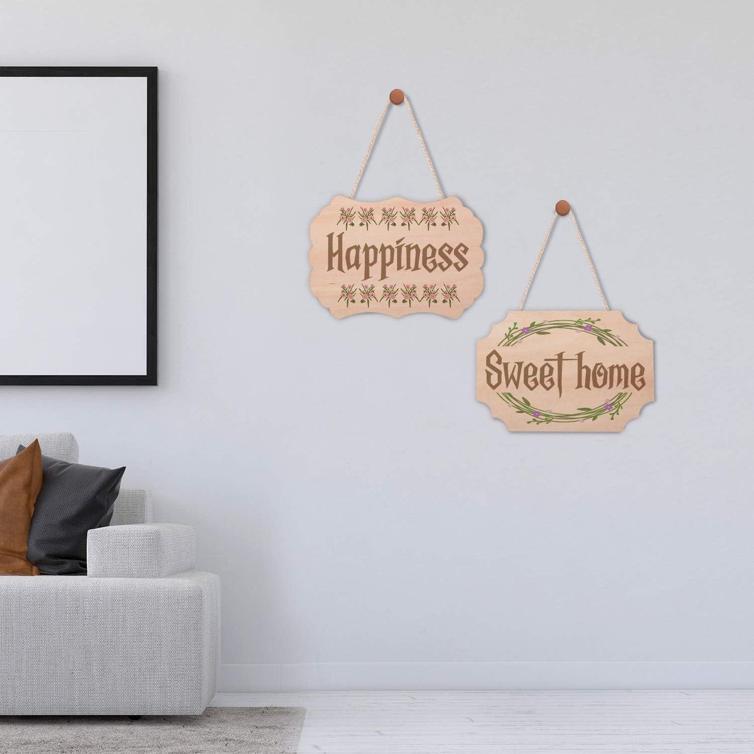 Haoser 15 Pcs Unfinished Wood Sign Blank Wood Blanks Wooden Plaque for Craft Oval Hanging Wood Sign 9 x 6 in Rectangle Shaped Wood Plaque Wood Ornaments Wood Slices for DIY Painting Writing Decoration - Haoser