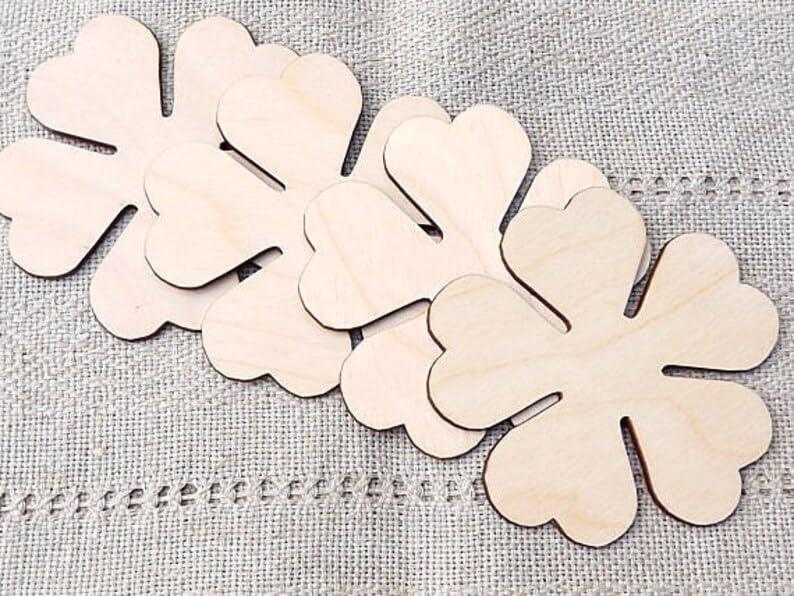 Haoser Set of 8 Blank Wooden MDF Coaster for Craft Painting, DIY MDF Boards, MDF Cutouts for Art and Craft (4x4 Inch) MDF Board DIY Coasters - MDF Plain Wooden Coasters - Haoser