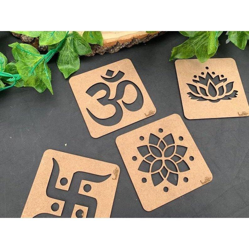 Haoser Rangoli Stencils, for Rangoli Colours, Diwali Diya, Diwali Decor, Home Decor, Festive Decor, Template, Kids Diwali Arts and Craft - Haoser