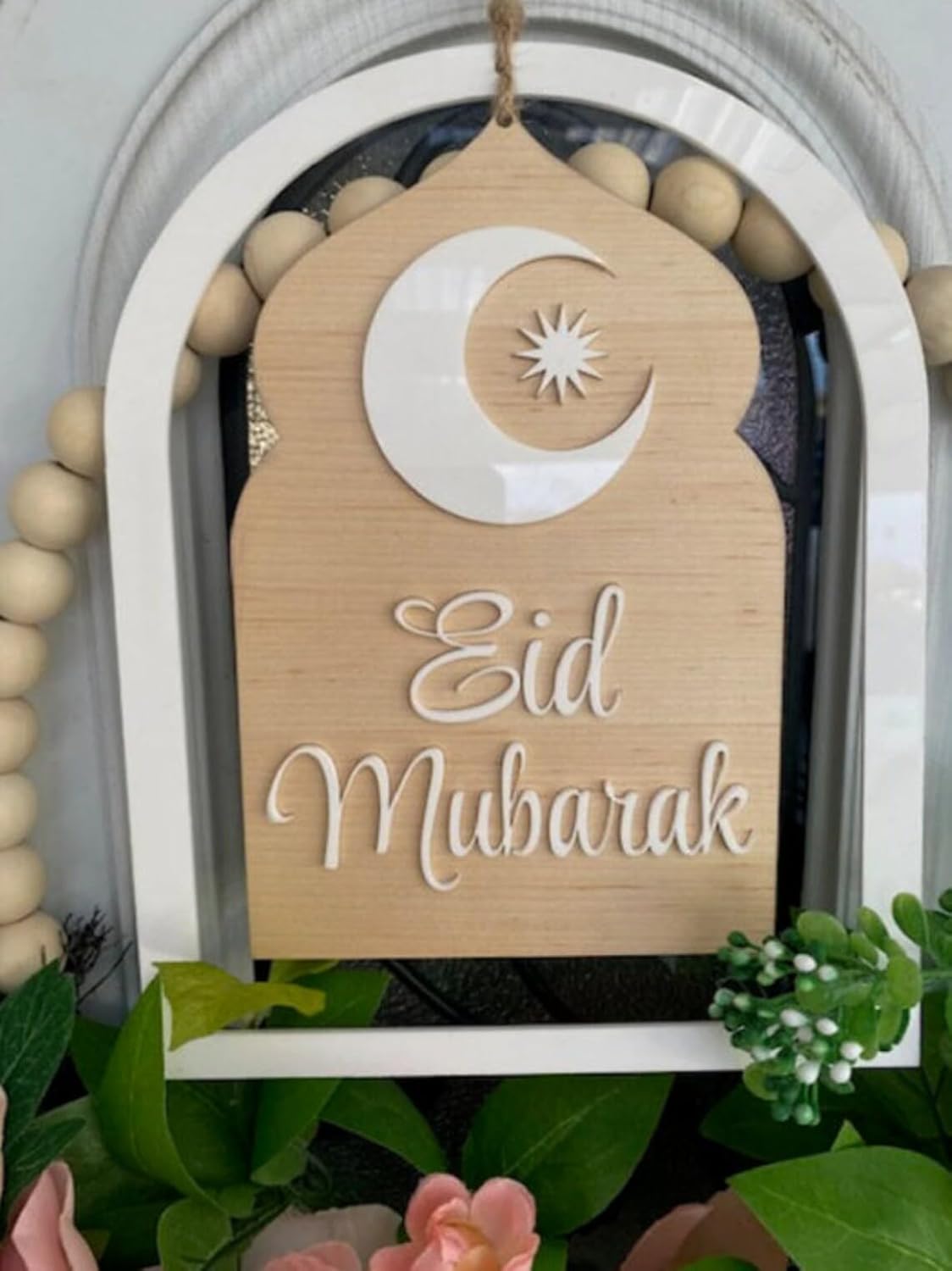 Haoser Eid Mubarak Arch Wreath