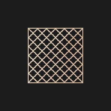 Haoser Carved Panel Decor Birch Jali for Room Partition, Screen, Divider, Door, Windows - Haoser