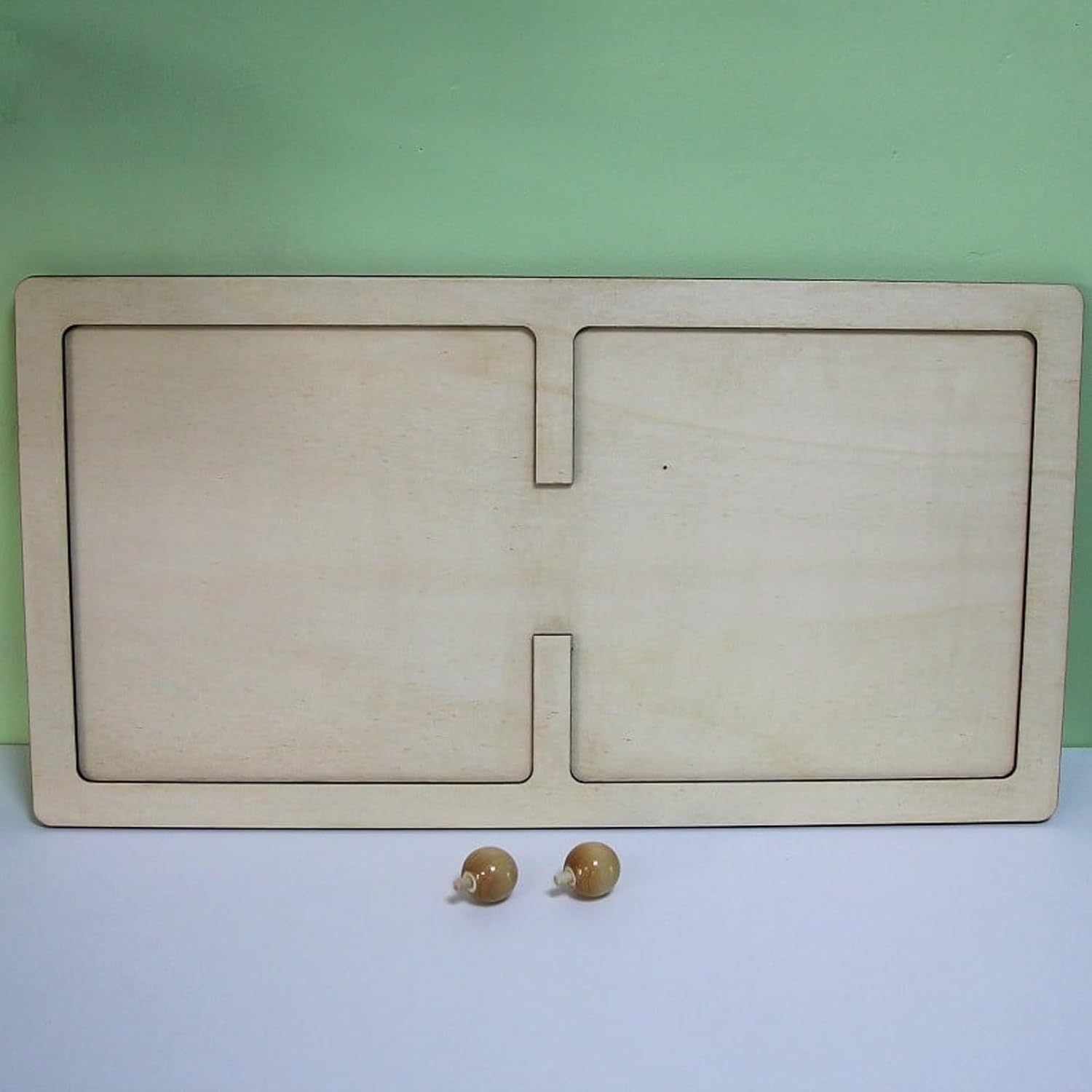 4 Pcs Montessori Tracing Board for Kids | 6 x 6 Inch Wooden Pre-Writing Activity Boards