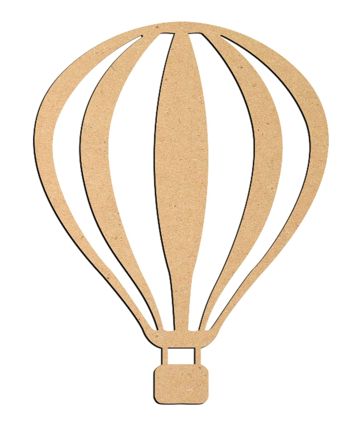 Haoser 3mm Wooden Ballon Cutouts for Scrapbooking Arts Crafts DIY Decoration Display Décor - Haoser