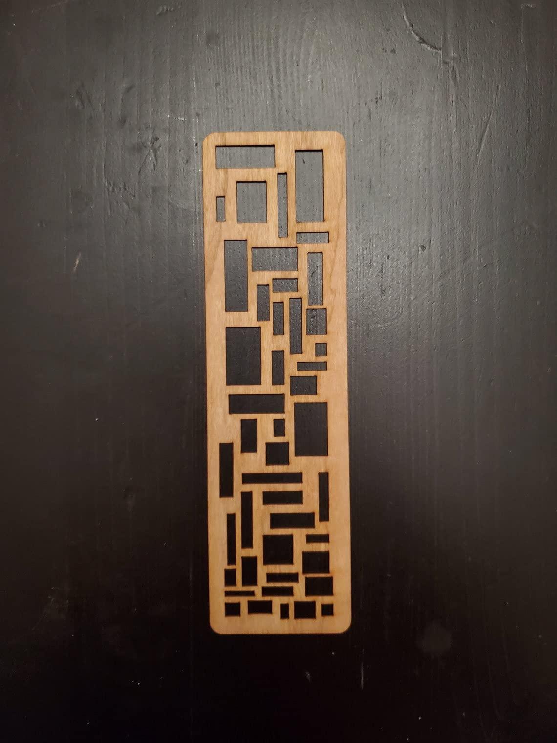 Haoser Set of 5 Wooden Bookmarks for Book Lovers, Ideal for Christmas, Birthday Gift, Teachers Appreciation (Bookmarks-14) - Haoser