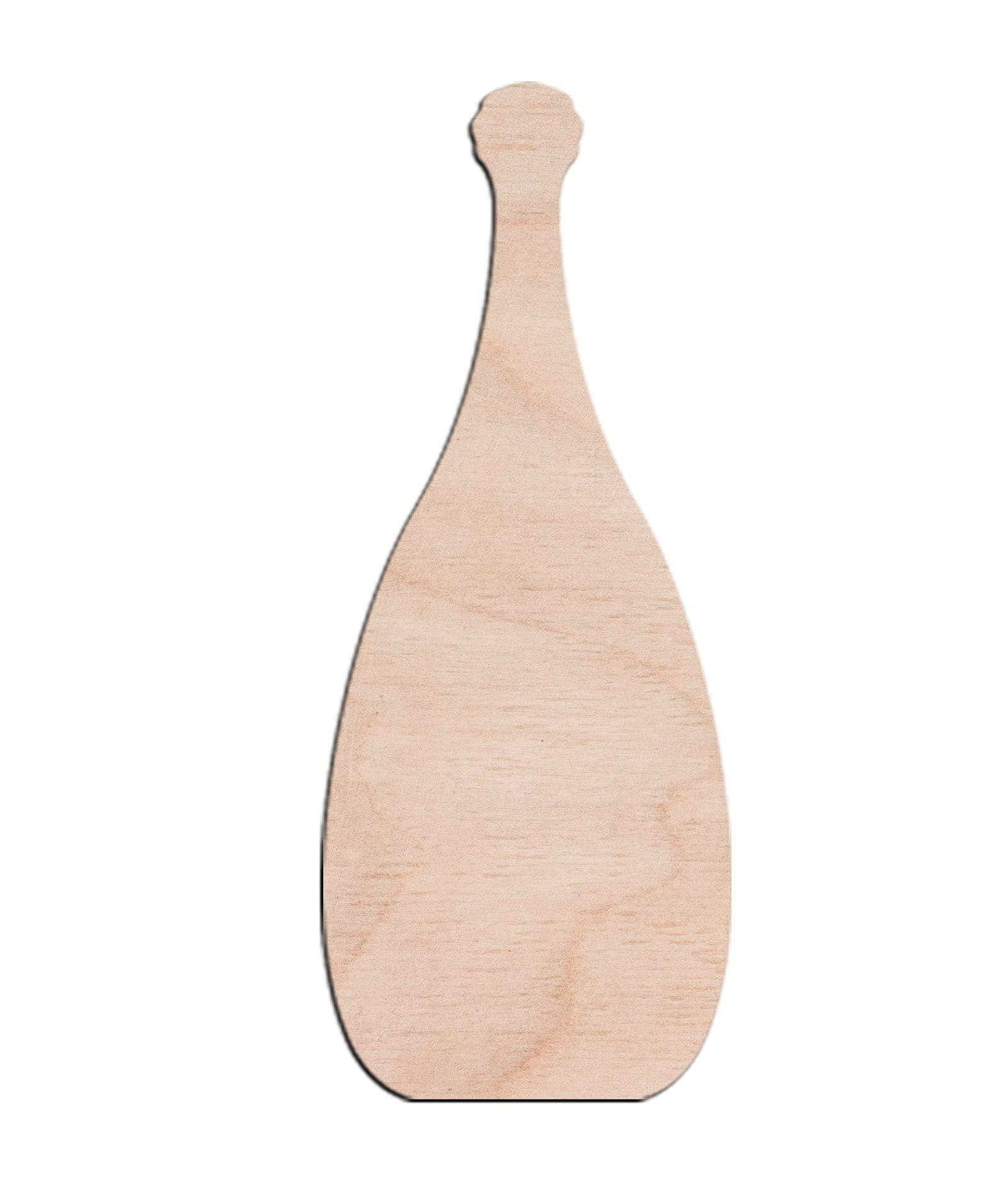 Haoser 3mm Wooden Bottle Cutouts for Scrapbooking Arts Crafts DIY Decoration Display Décor - Haoser