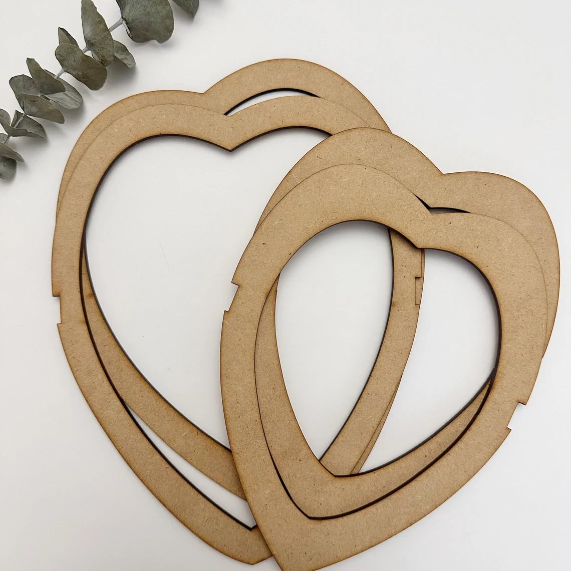 6 Pcs Wooden Macrame Feather & Leaf Cutting Templates – 10 Inch Macrame Cord Cutting Tools for DIY Wall Hanging, Craft & Knotting Projects