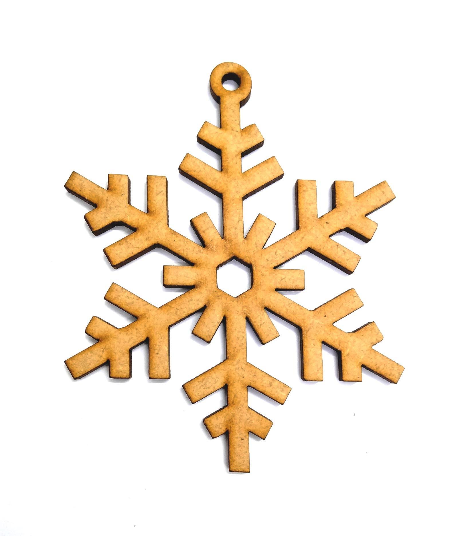 Haoser DIY Christmas Tree Ornaments for Decoration at Home | Christmas Décor | Snowflakes - Haoser