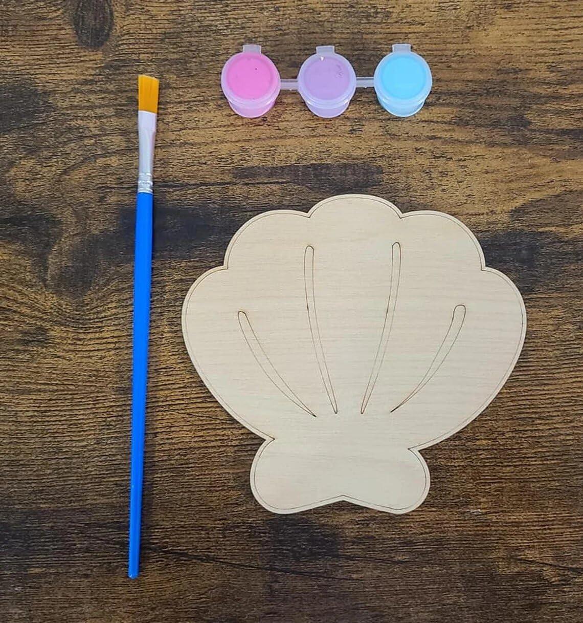 Haoser 10 PCS Unfinished Ice Cream Wood Cutouts 10 Styles Summer DIY Blank Unfinished Wooden Cutouts for Crafts Ice Cream Ornament for Kids Painting, DIY Crafts Home Decoration,Kids Art and Craft kit - Haoser