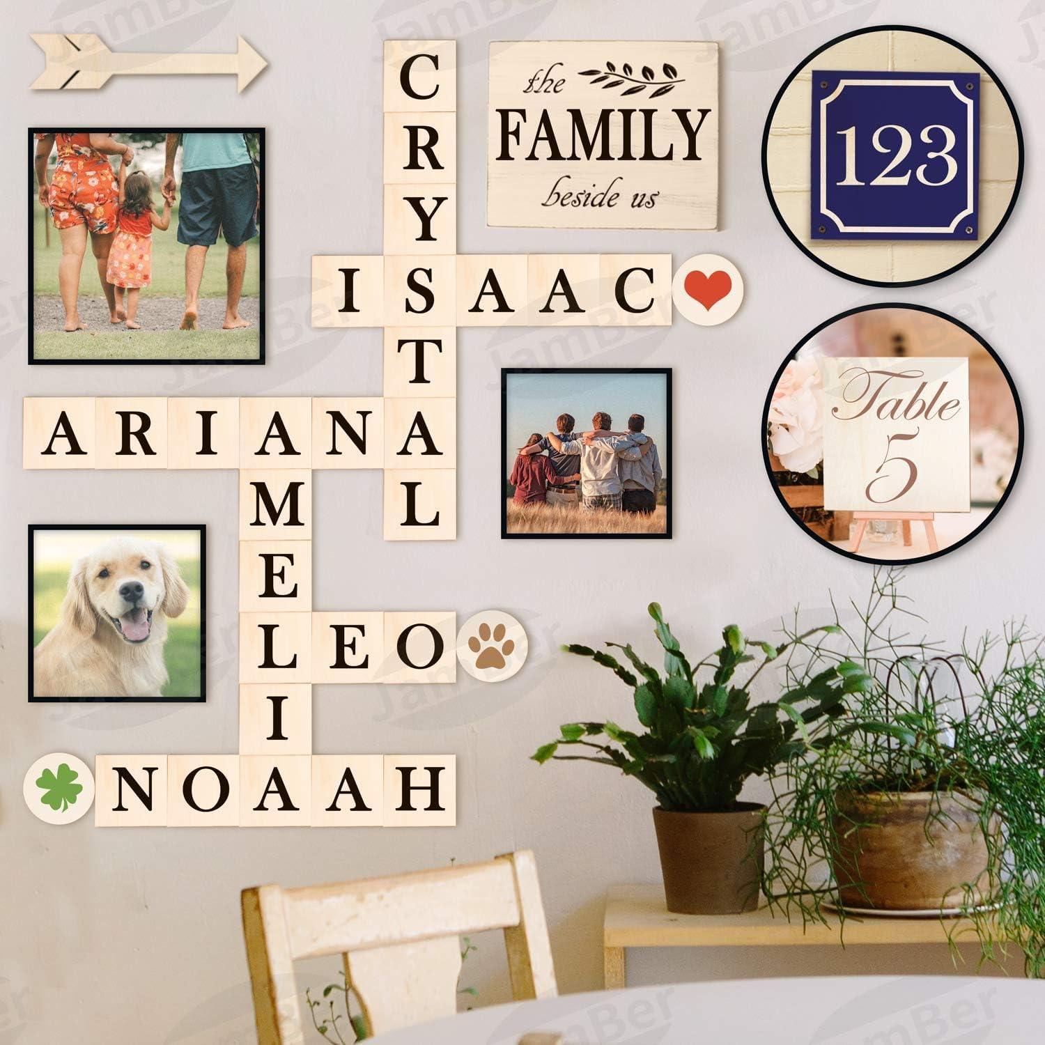 Haoser Combo 40 pcs MDF Art Craft Coaster 4" Inch Square + Round Shape Coasters Plain Wood Blank Cutouts for Tea Coffee Christmas Painting Slice Resin Mandala Arts Work & Decoration | Thickness:2.7 mm - Haoser