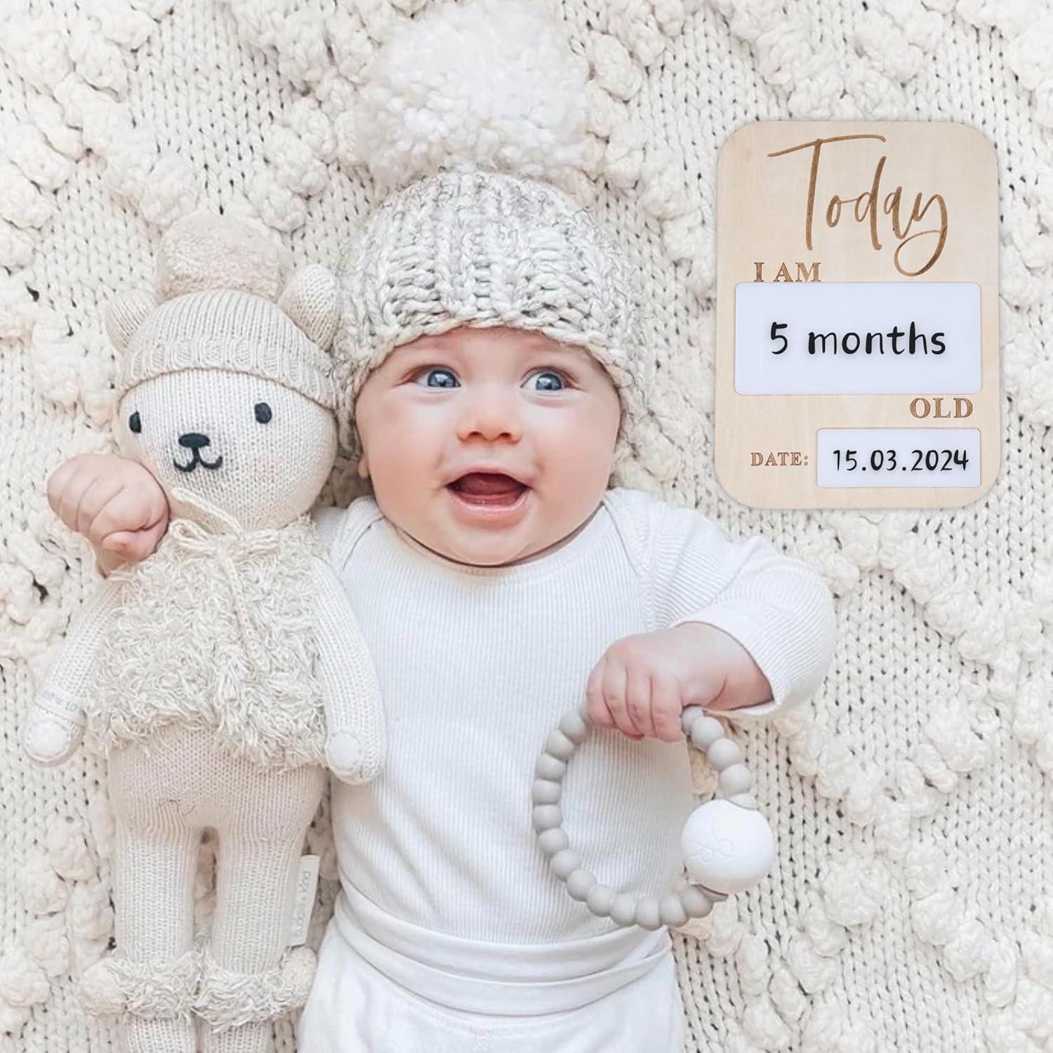 Haoser Newborn Photography Props to Document Your Baby´s Growth