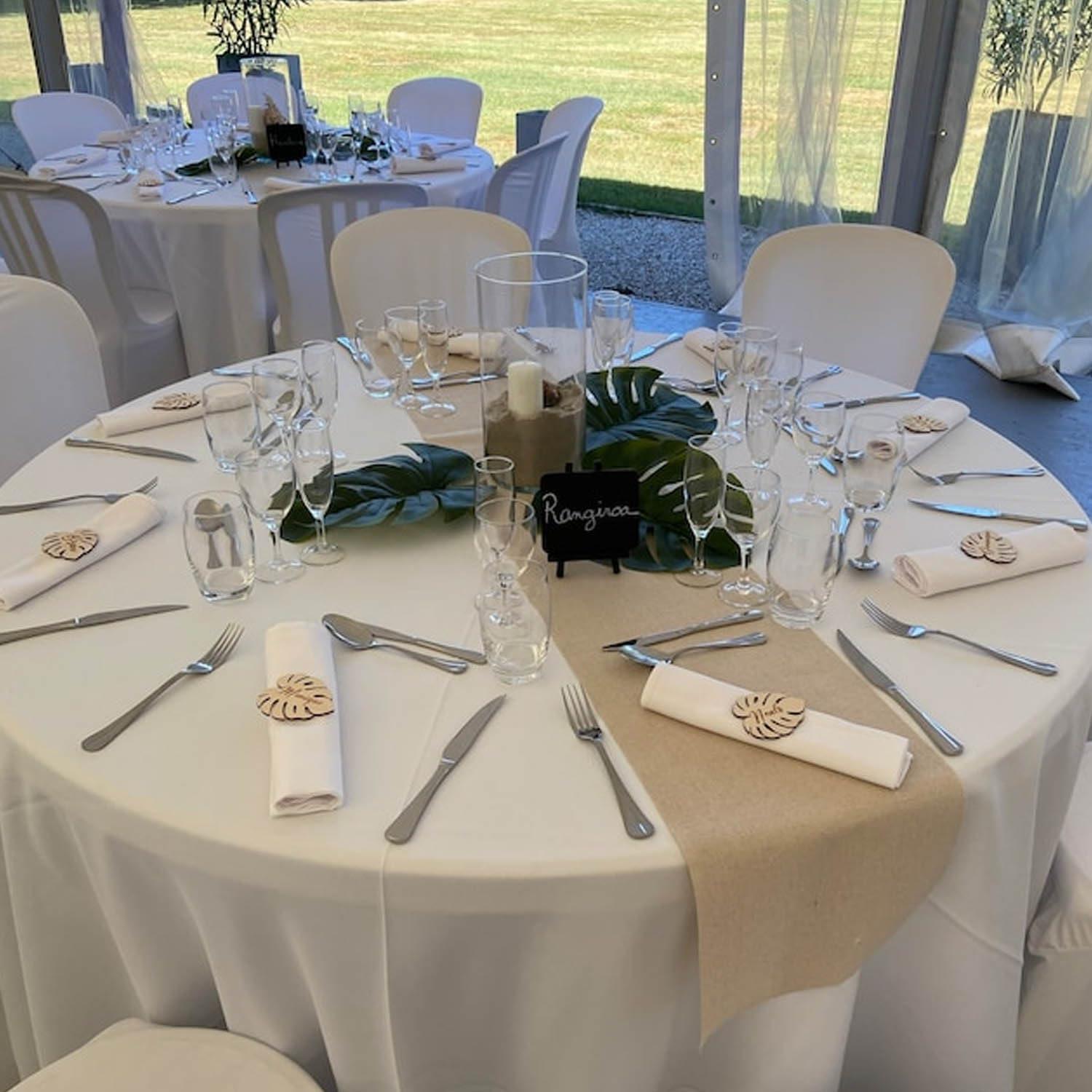 Curious Button Unfinished Wooden Custom Name Leaf Shape Place Card For Gift, MDF 3mm, Birthday Gifts, Tropical Wedding Table Seating Decoration, Customize Name Font (7 cm) - Haoser