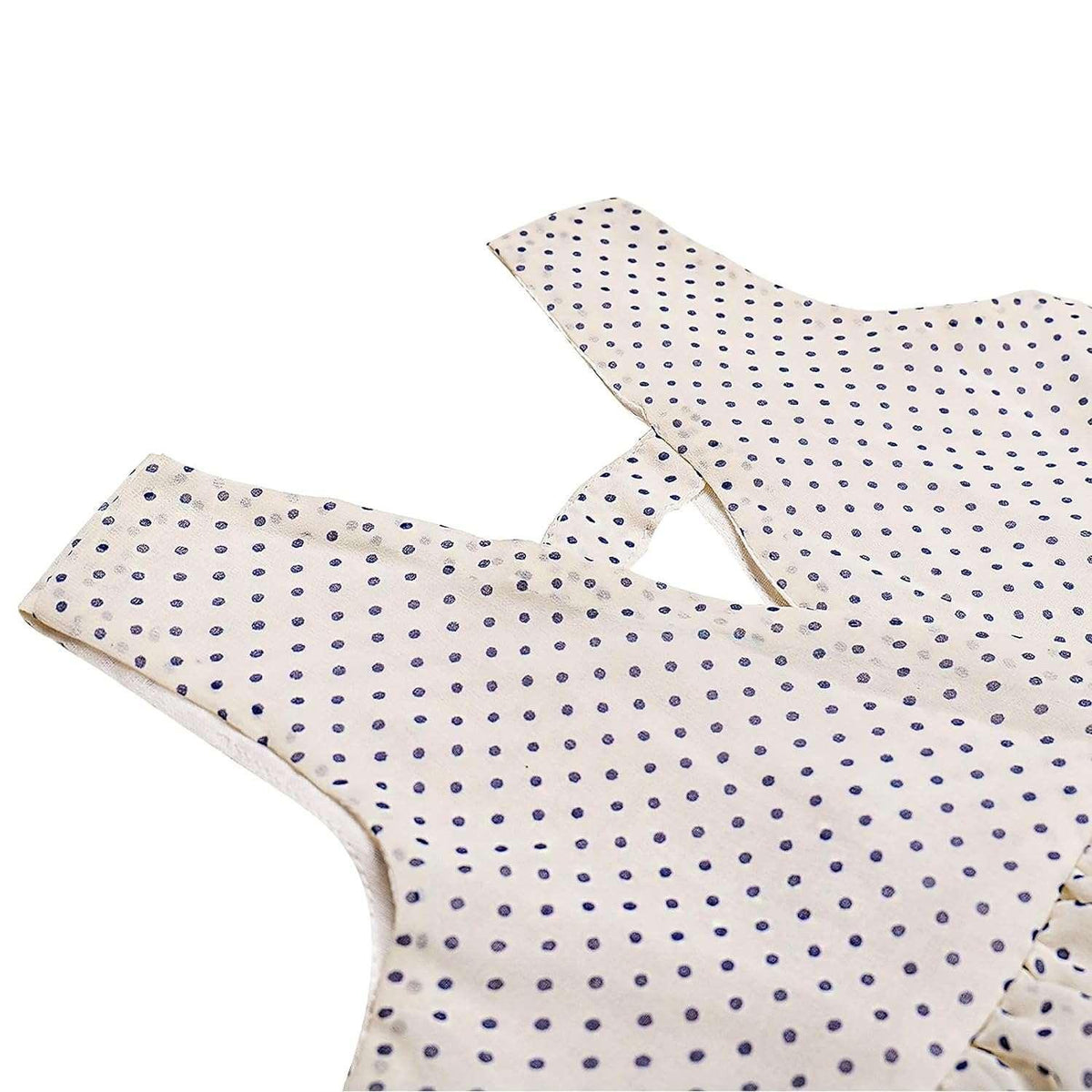 Haoser Charming Baby Girl Frock Dresses, Polka Dots Design, Comfortable Fit, and Durability Ideal for Special Occasions and Everyday Charm, Adorable Frock for Baby Girls - Haoser