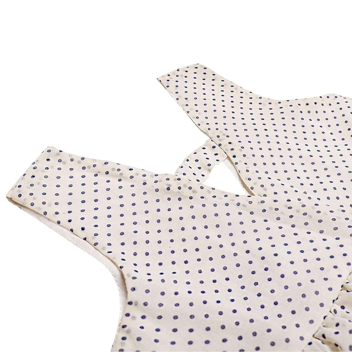 Haoser Charming Baby Girl Frock Dresses, Polka Dots Design, Comfortable Fit, and Durability Ideal for Special Occasions and Everyday Charm, Adorable Frock for Baby Girls - Haoser