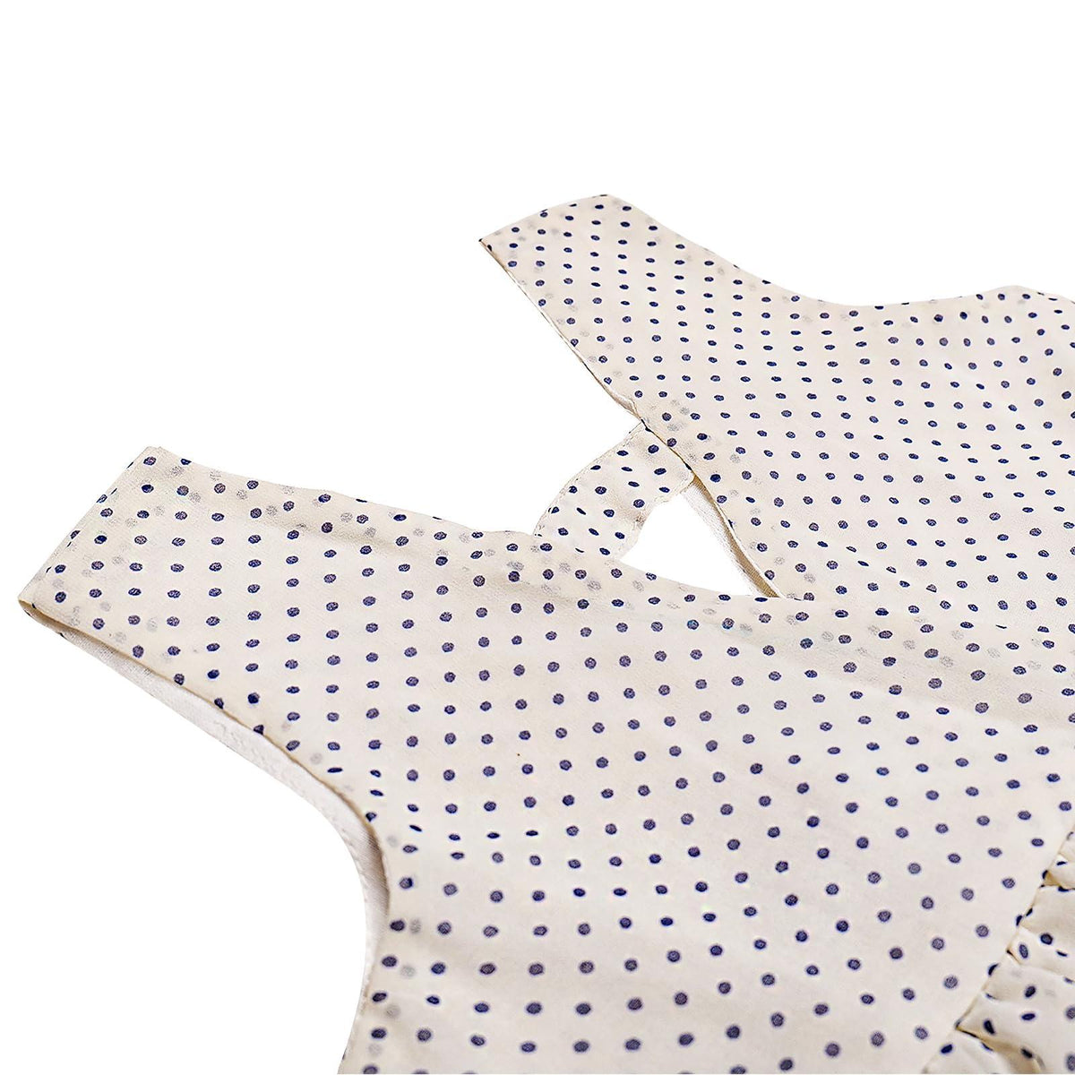 Haoser Charming Baby Girl Frock Dresses, Polka Dots Design, Comfortable Fit, and Durability Ideal for Special Occasions and Everyday Charm, Adorable Frock for Baby Girls - Haoser