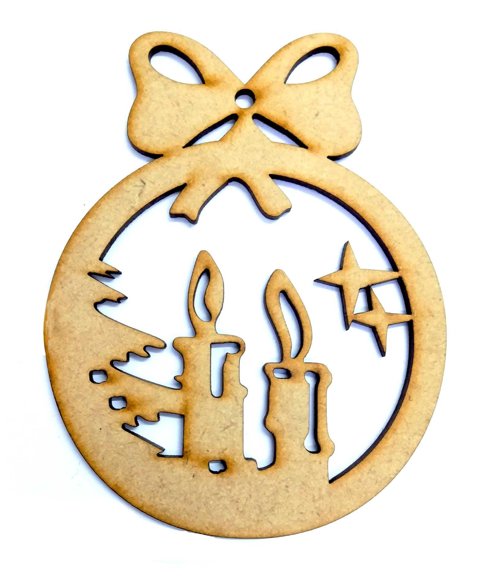 Haoser DIY Christmas Tree Ornaments for Decoration at Home | Christmas Décor | Snowflakes - Haoser