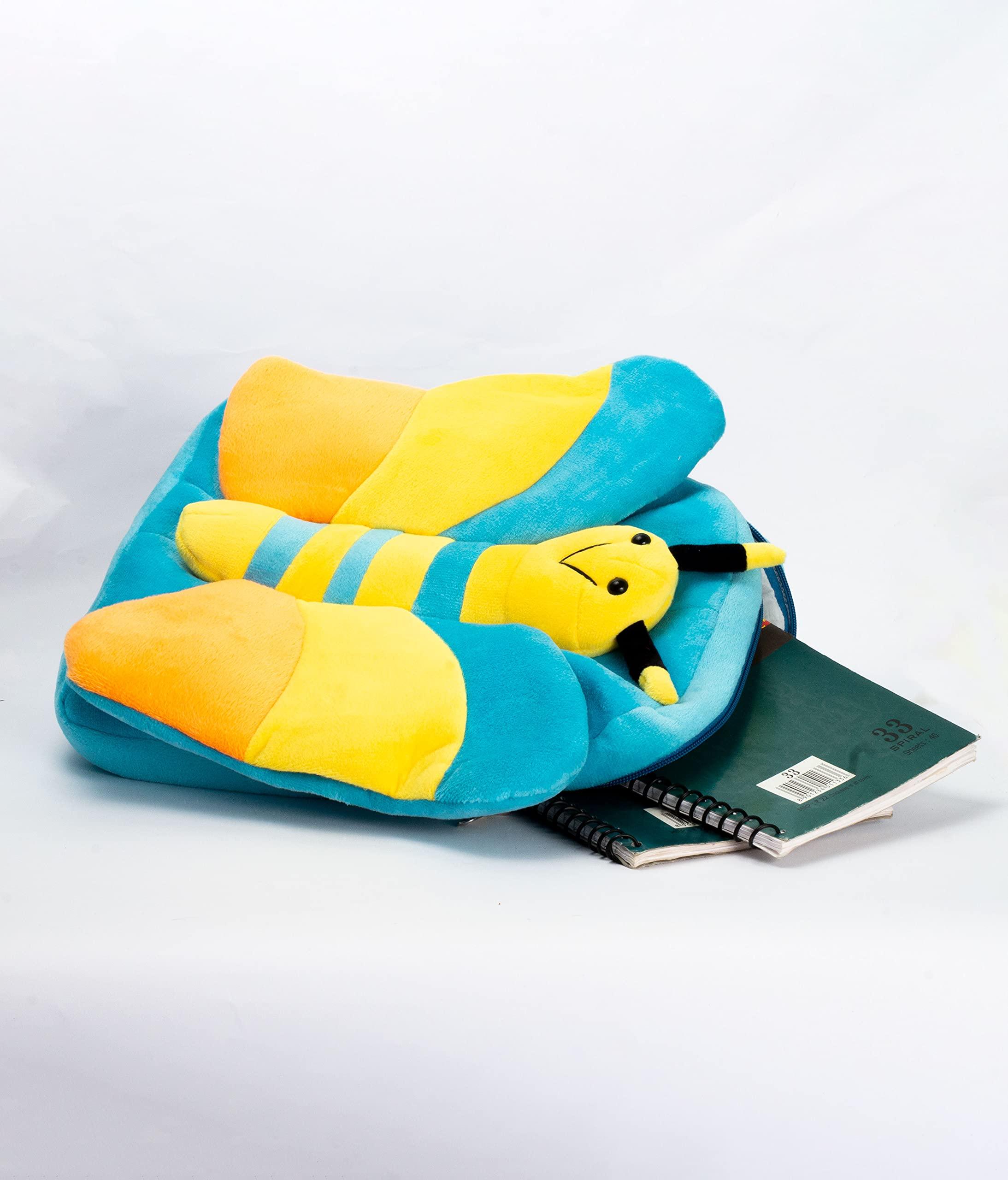 Haoser Soft Fabric Butterfly School Bag for Baby Boys and Girls - Haoser