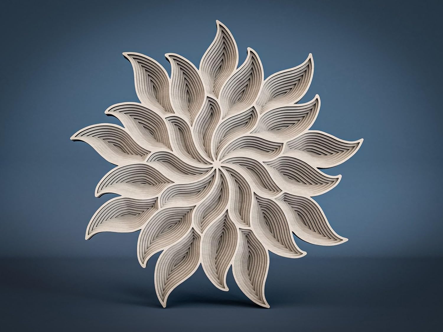 Multilayer Wooden Mandala Wall Decor | 10 Layer Mandala Art for Wall Decoration, Home Decor & DIY Craft