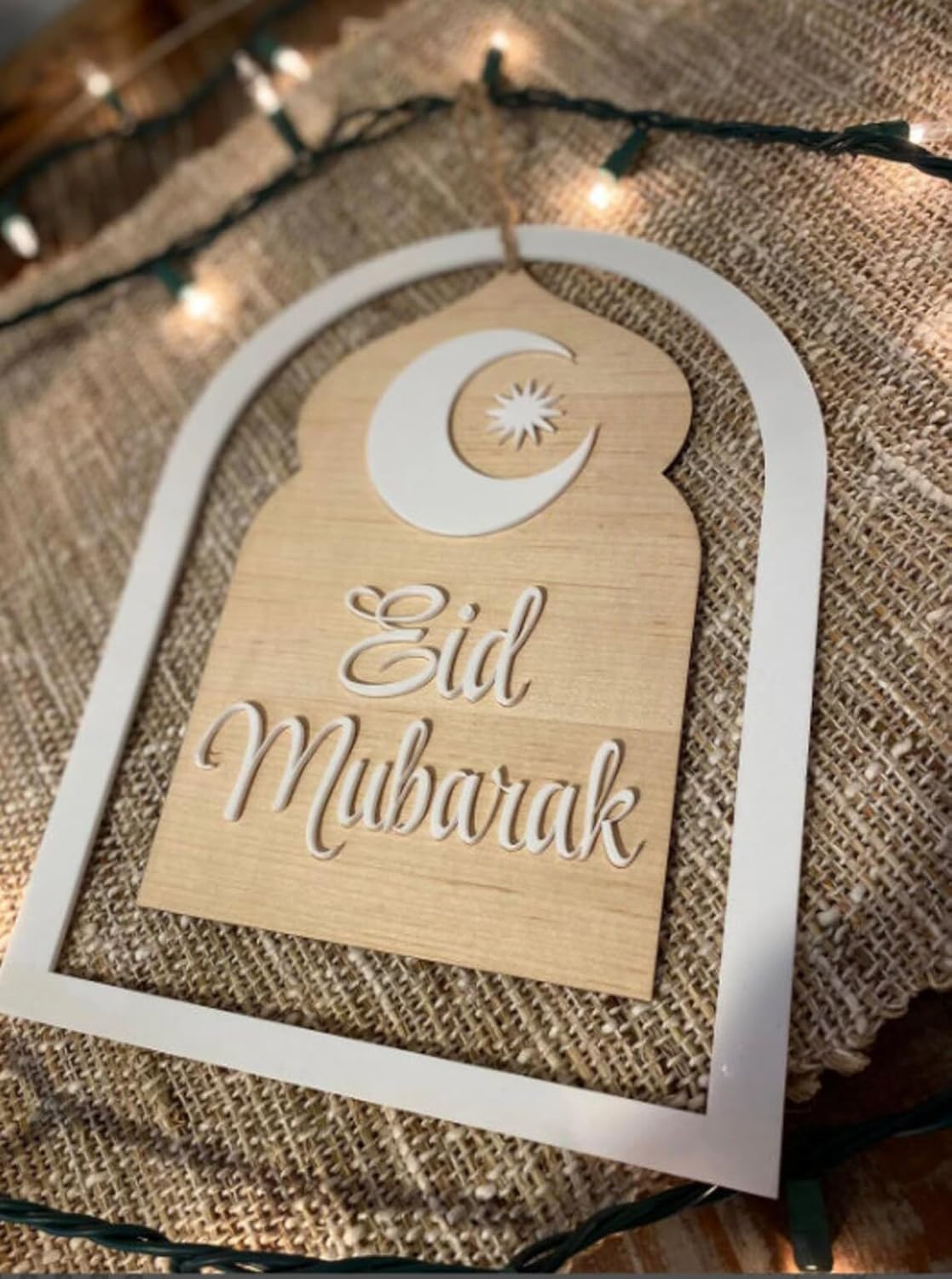 Haoser Eid Mubarak Arch Wreath