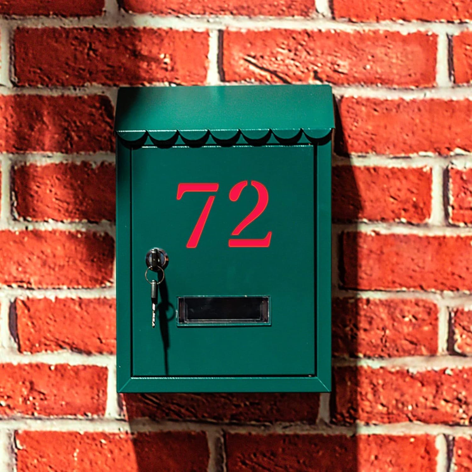 10 Pcs Curb Stencil Kit 0-9 Address Number Stencils – Reusable