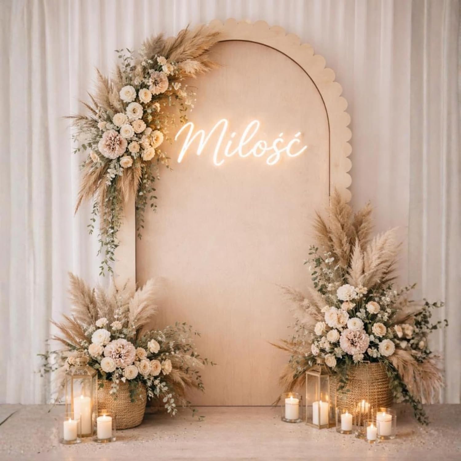 Arch Frame Stand for Balloon Decoration | Thickness | Decorative Photo Backdrop Wall for Birthday