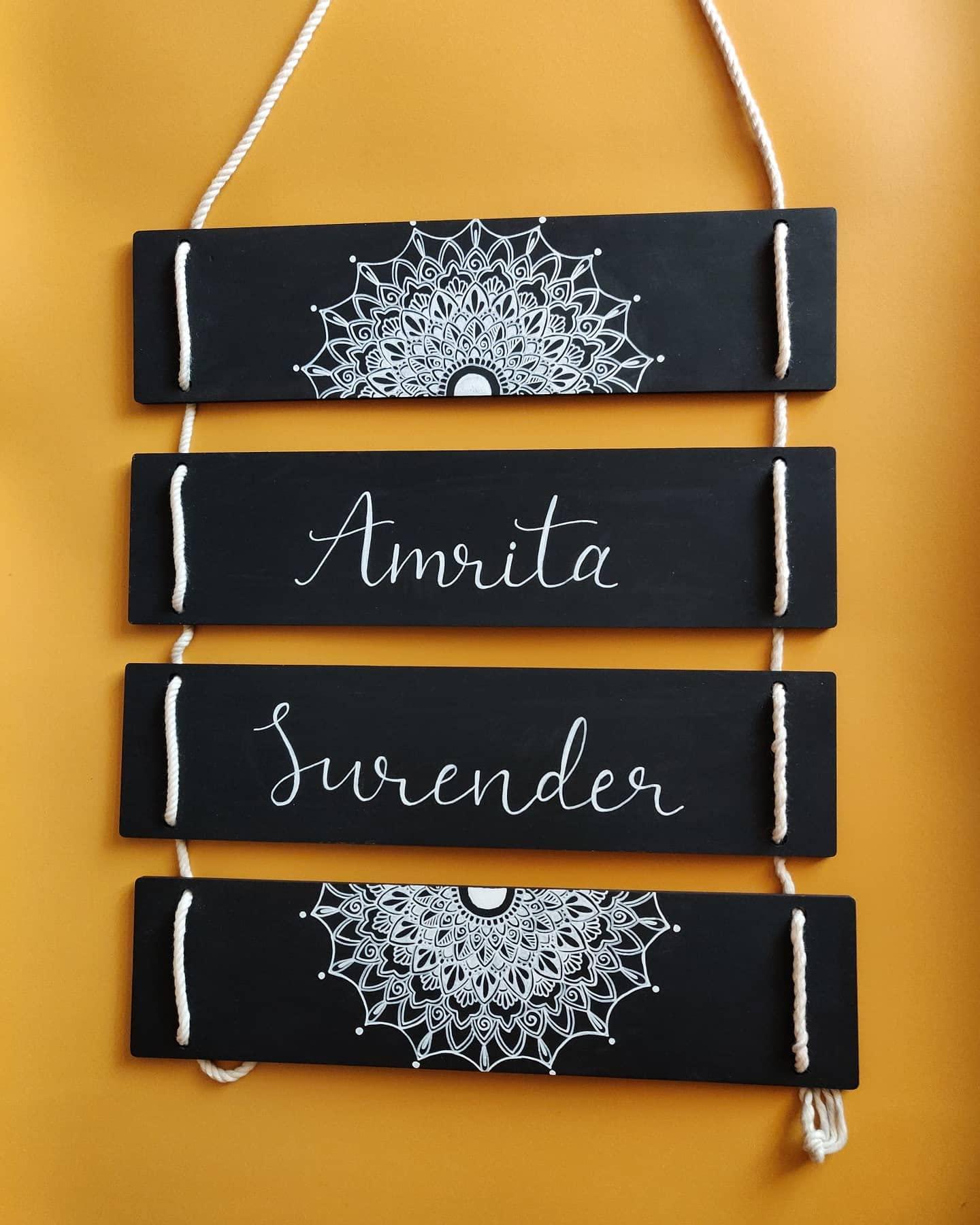 Haoser DIY Wood Sheet Craft - MDF Cutouts Hangings Rectangular - Set of 4 Blank Wooden MDF Rectangular for Craft Painting (4 Pcs inShape), DIY MDF Boards, MDF Cutouts for Art and Craft (12X3 in) - Haoser