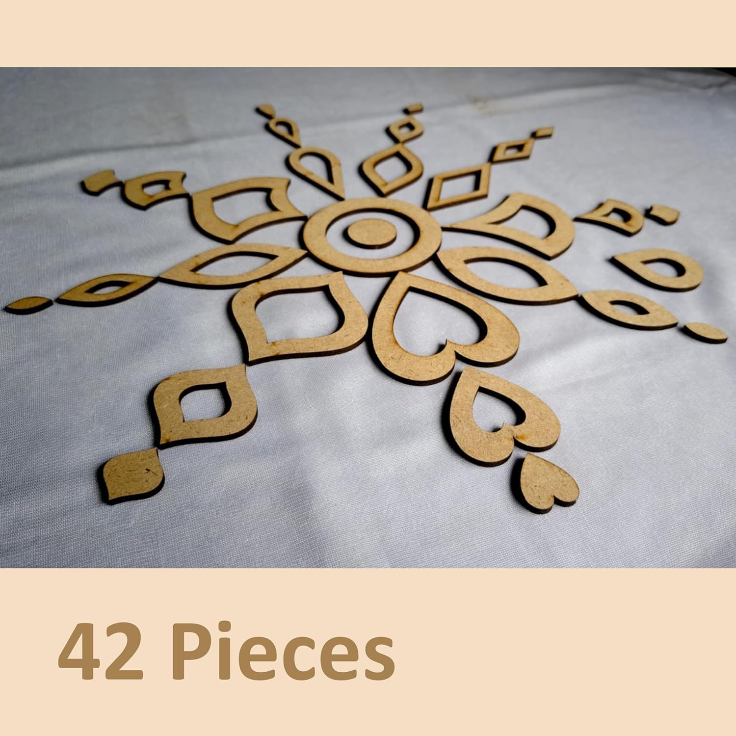 42 Pcs Mandala Stencil Kit for Drawing – 14-in-1 Mandala Art Supplies with Geometric Pattern Templates