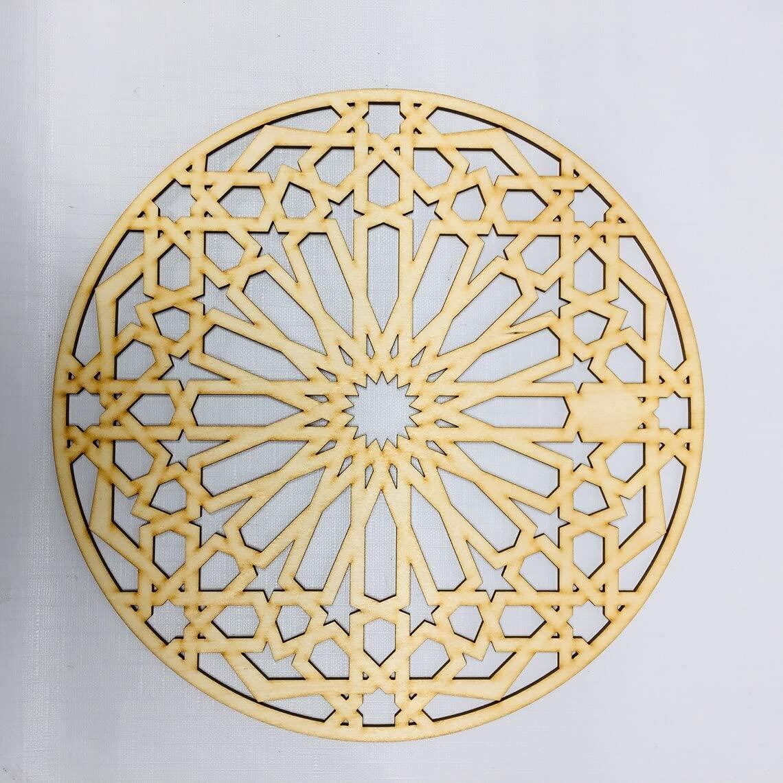Haoser Pack of 1 Carved Panel for Your Home Décor, Birch Ply Wooden Panel -Panel-3 - Haoser