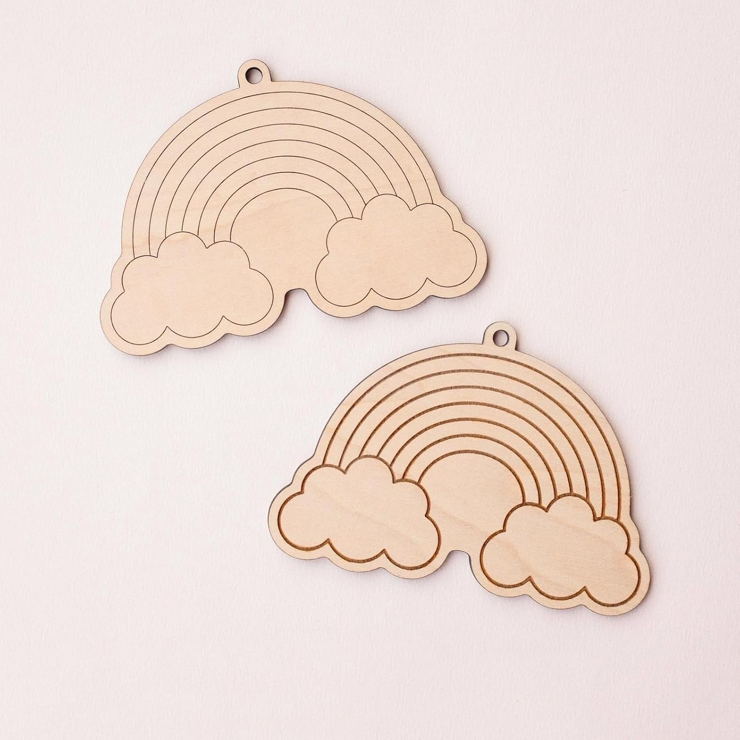 4 Pcs Wooden Princess Paint Kit for Kids (5 Inch) | DIY Fairy Tale Craft Set