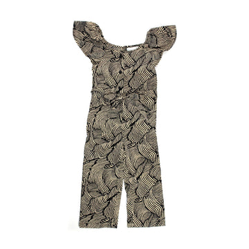 Haoser Girls Flared Sleeves Printed Jumpsuit|Girls' Jumpsuits & Rompers - Haoser