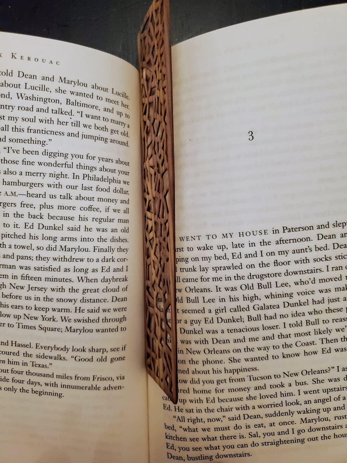 Haoser Set of 5 Wooden Bookmarks for Book Lovers, Ideal for Christmas, Birthday Gift, Teachers Appreciation (Bookmarks-1) - Haoser