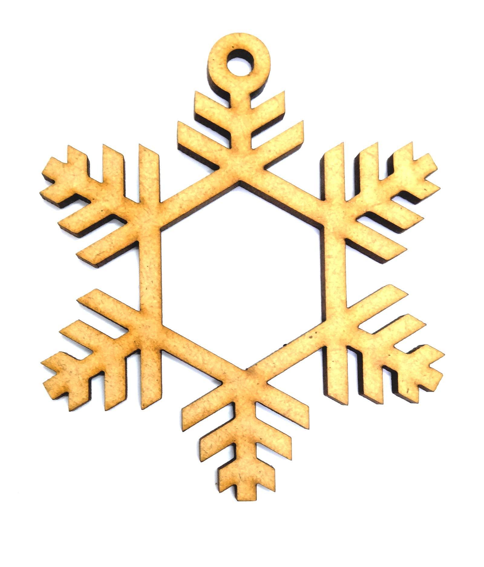 Haoser DIY Christmas Tree Ornaments for Decoration at Home | Christmas Décor | Snowflakes - Haoser