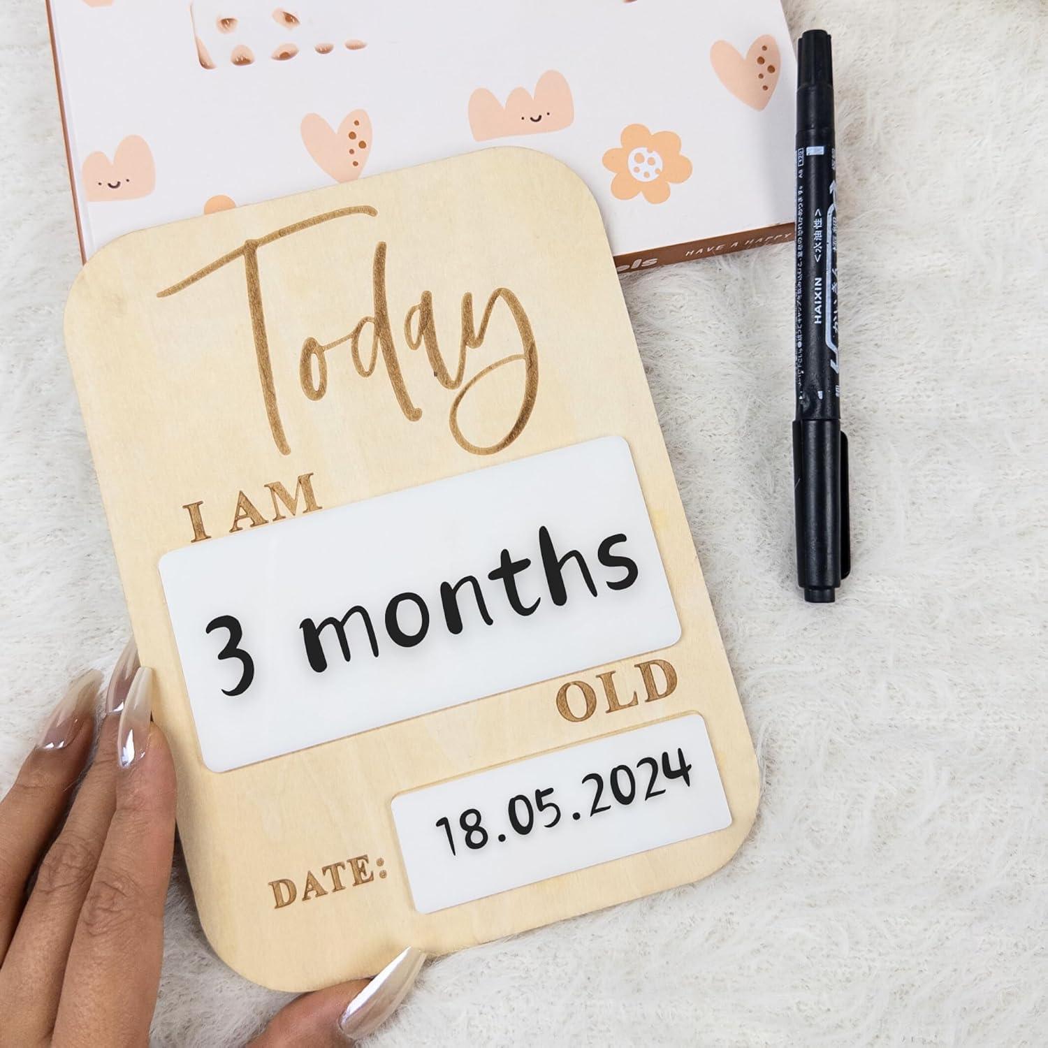 Haoser Newborn Photography Props to Document Your Baby´s Growth