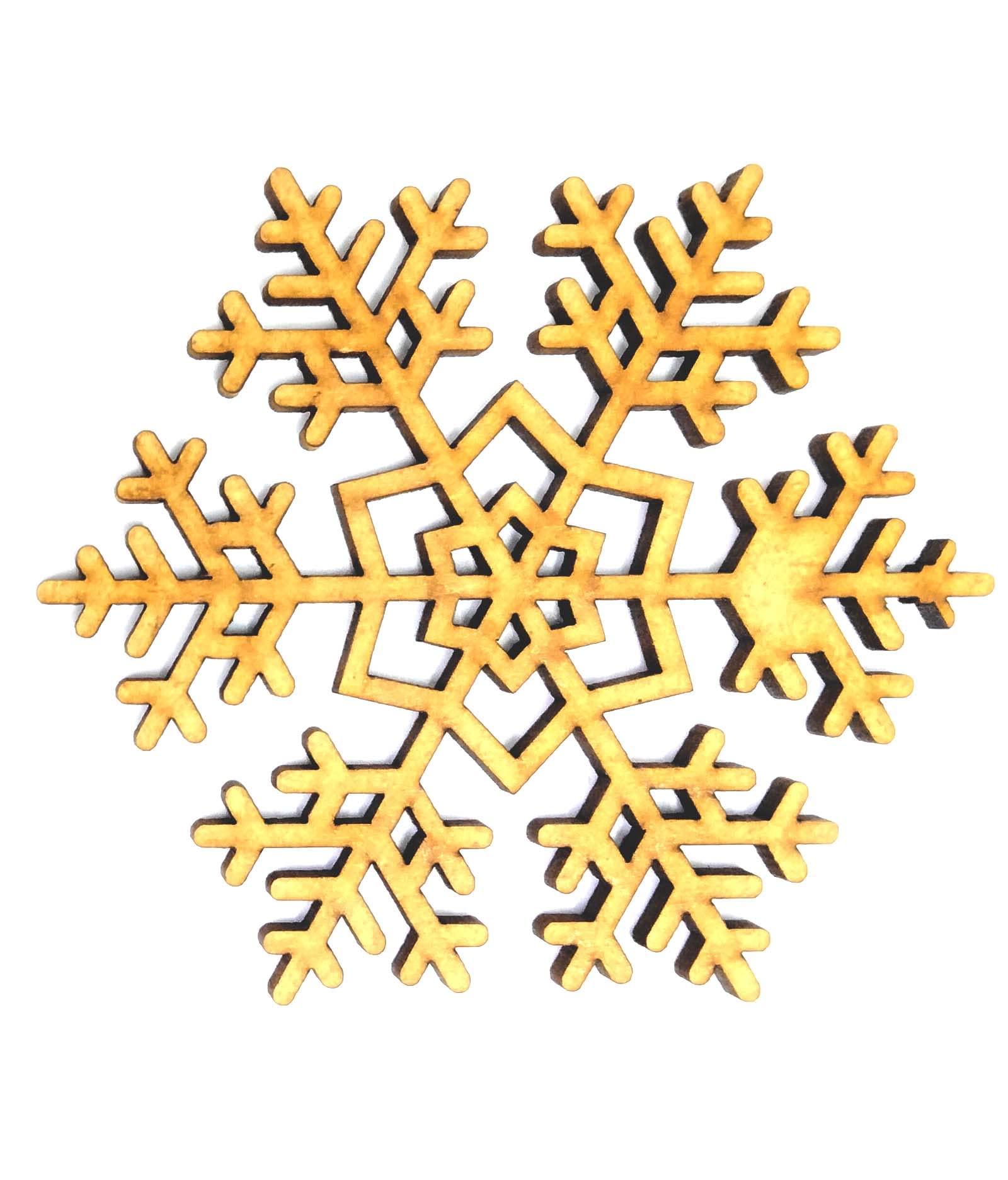 Haoser DIY Christmas Tree Ornaments for Decoration at Home | Christmas Décor | Snowflakes - Haoser