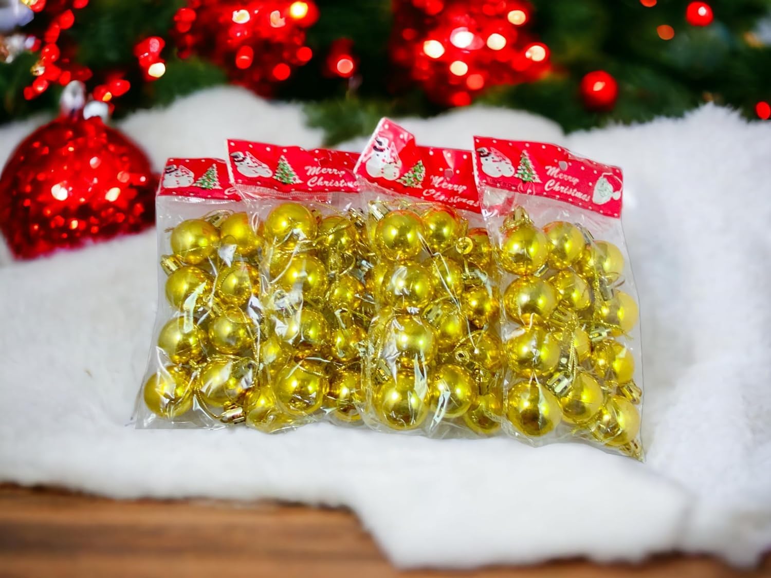 Haoser Pack of 12 Golden Colour Bells Christmas Tree Ornaments Xmas Tree hangings Ornaments-Christmas Tree Hanging Ornament