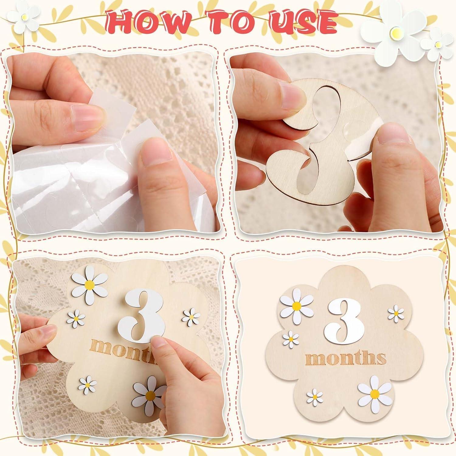 Haoser Monthly Baby Milestone Marker