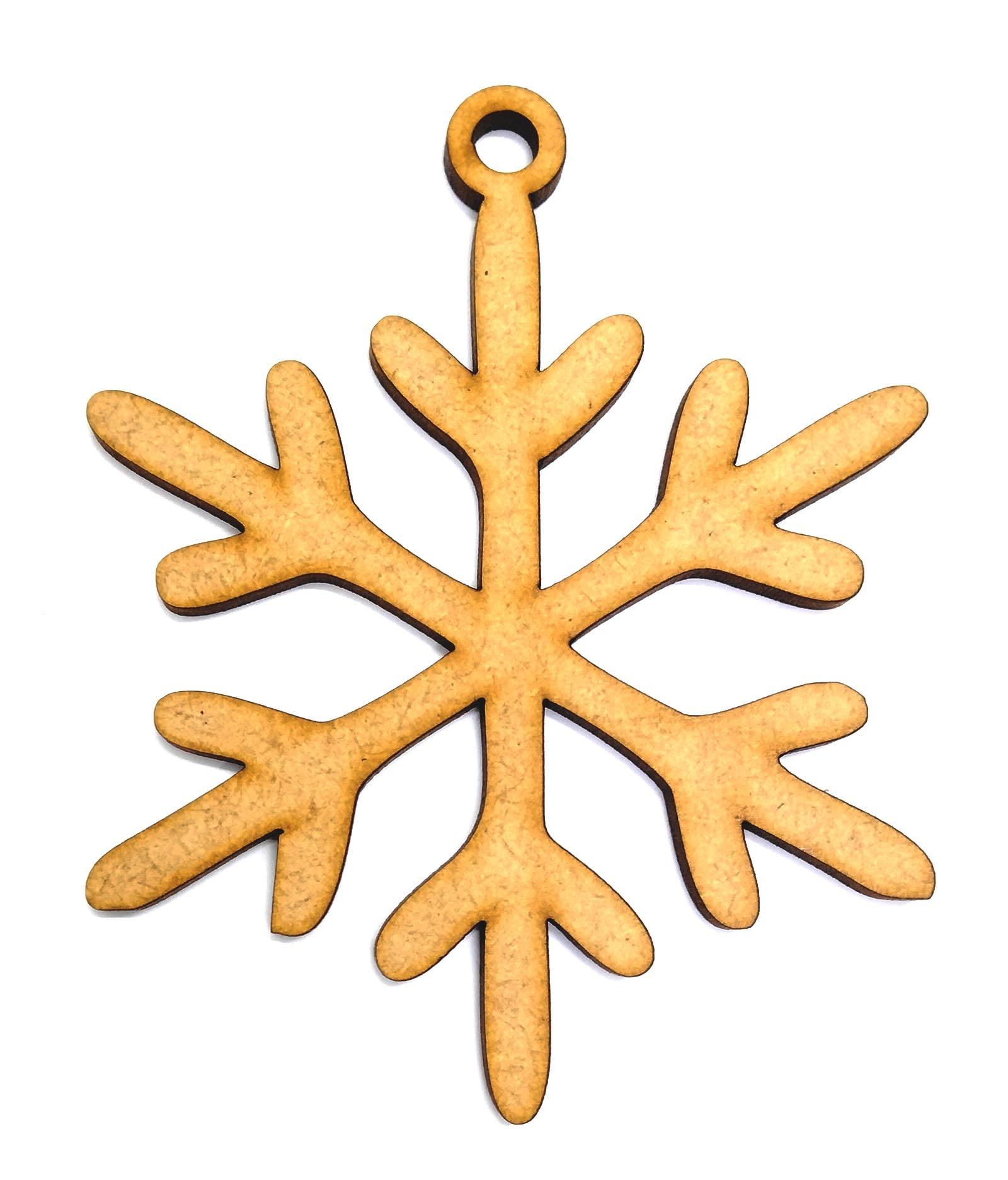 Haoser DIY Christmas Tree Ornaments for Decoration at Home | Christmas Décor | Snowflakes - Haoser