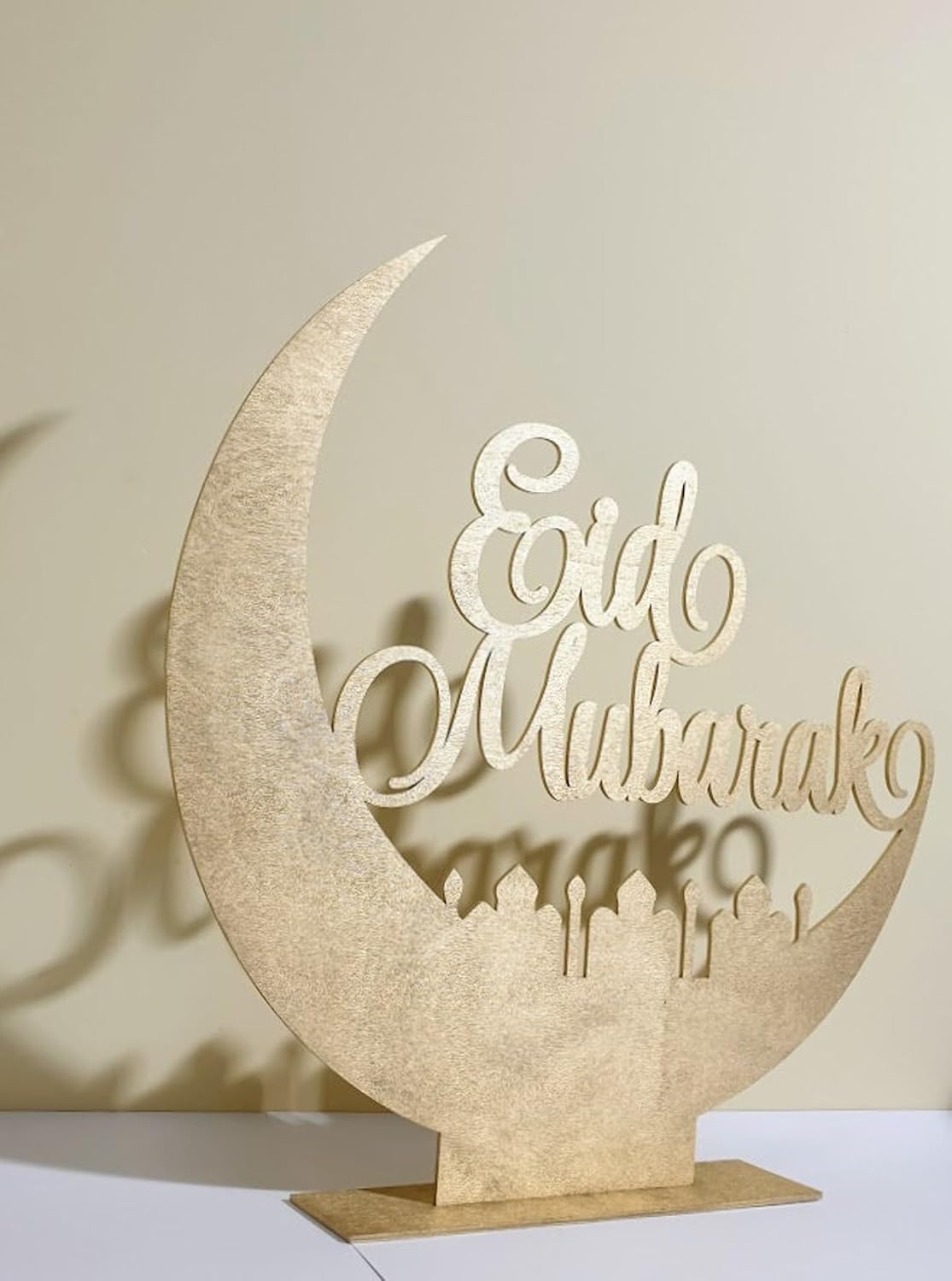 Set 1 Eid Mubarak Wall Decor| Ramadan Islamic Wall Art Moon Stars Lantern Decor | Muslim Home Decoration