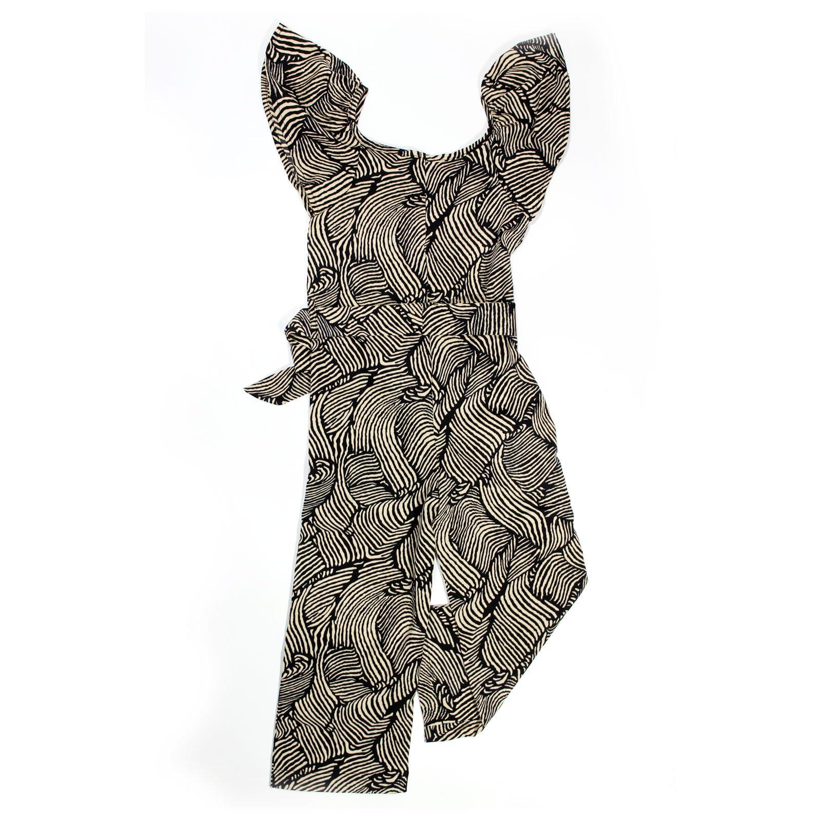 Haoser Girls Flared Sleeves Printed Jumpsuit|Girls' Jumpsuits & Rompers - Haoser