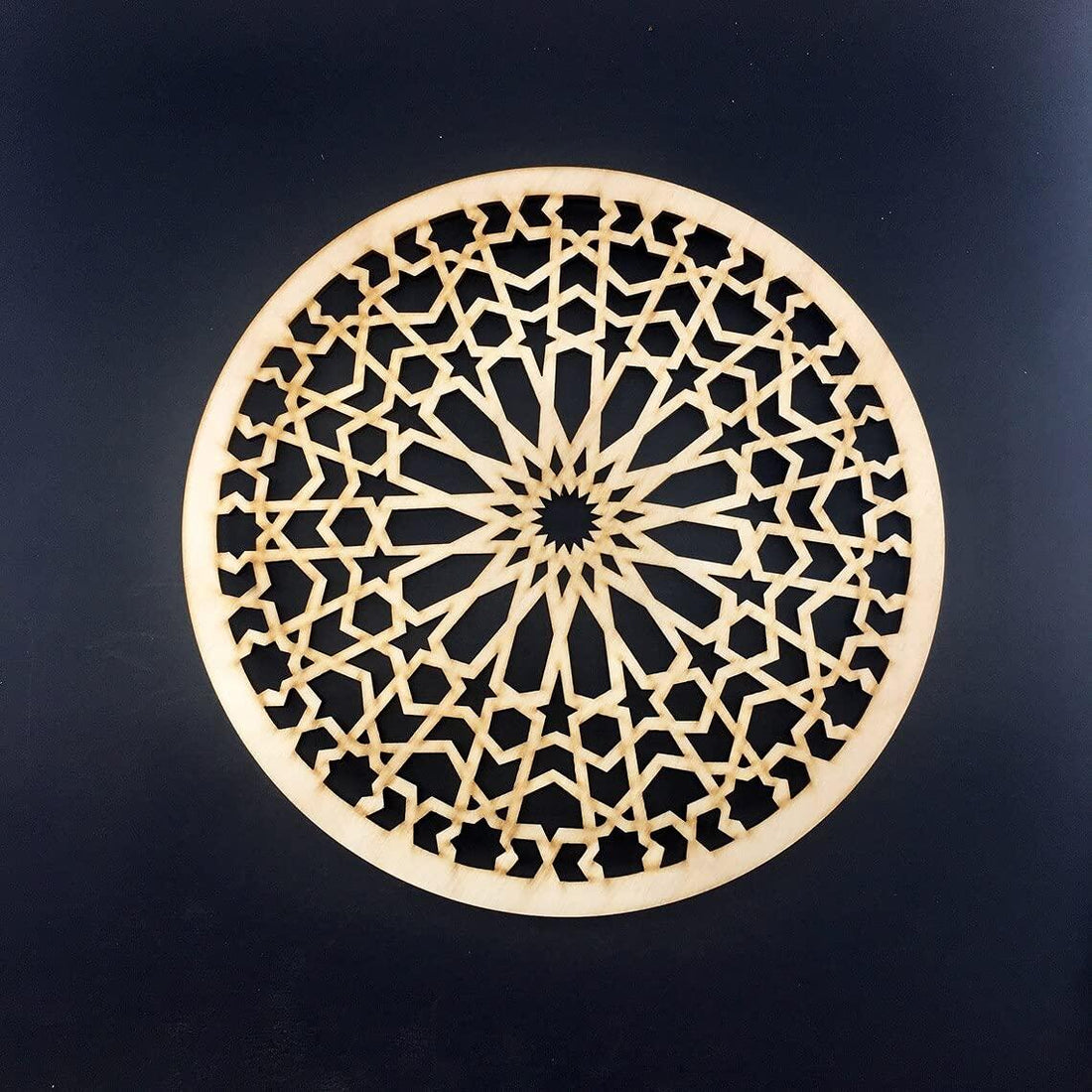 Haoser Geometic Carved Wooden Panel for Home Décor Birch Ply Jali -Panel-6 - Haoser
