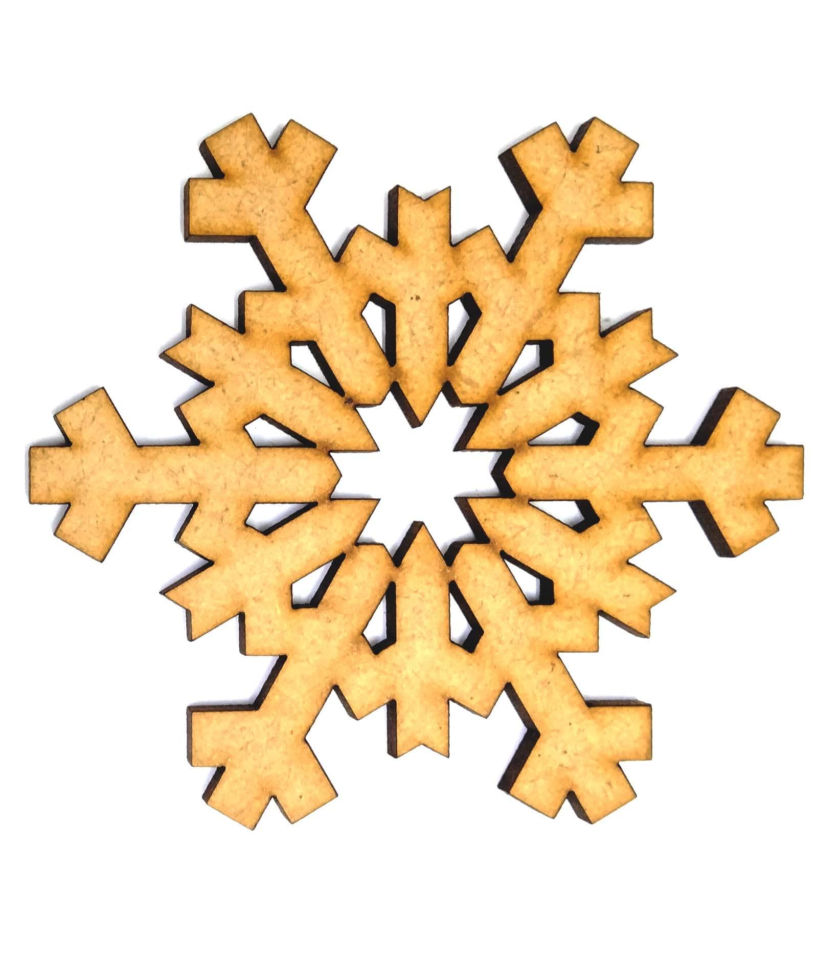 Haoser DIY Christmas Tree Ornaments for Decoration at Home | Christmas Décor | Snowflakes - Haoser