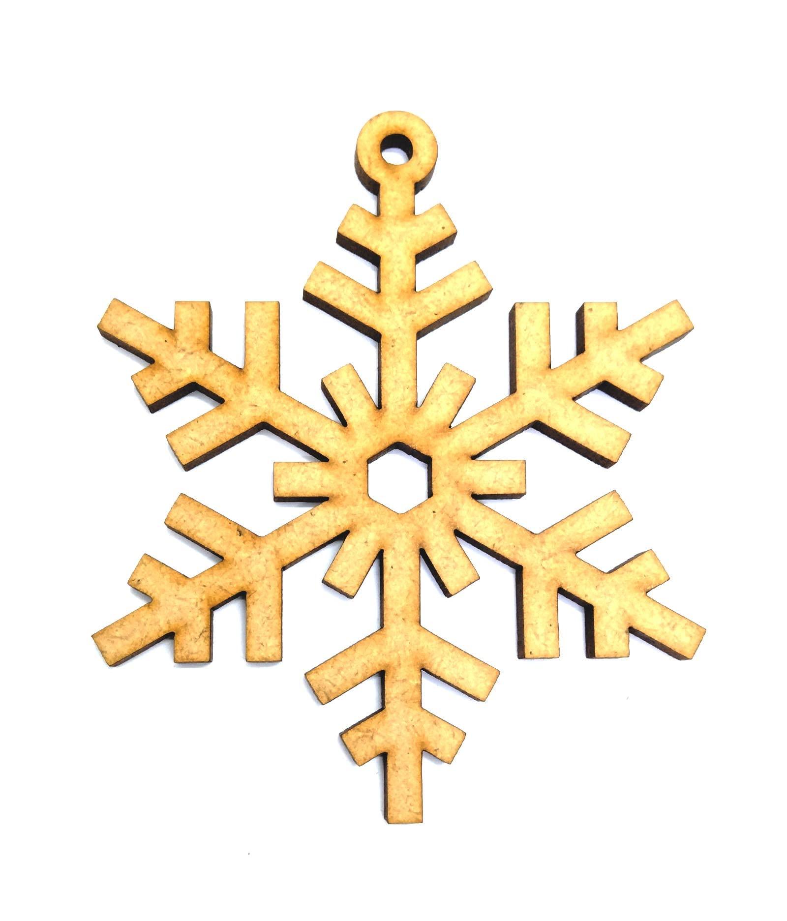 Haoser DIY Christmas Tree Ornaments for Decoration at Home | Christmas Décor | Snowflakes - Haoser