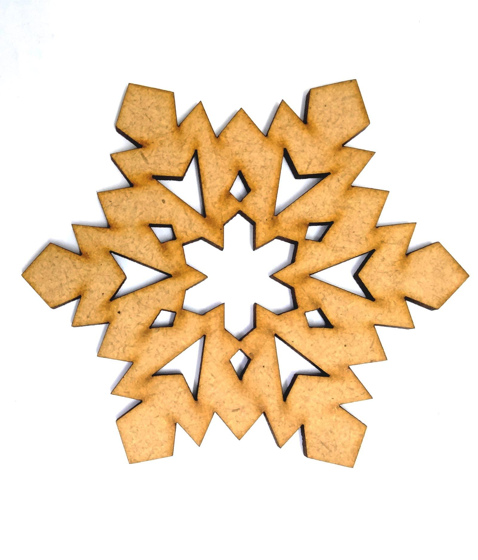 Haoser DIY Christmas Tree Ornaments for Decoration at Home | Christmas Décor | Snowflakes - Haoser